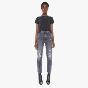 MOTHER Superior  high waisted rider ankle jeans